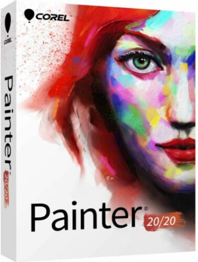 Corel Painter PC Win/Mac Vollversion Software CD 2020