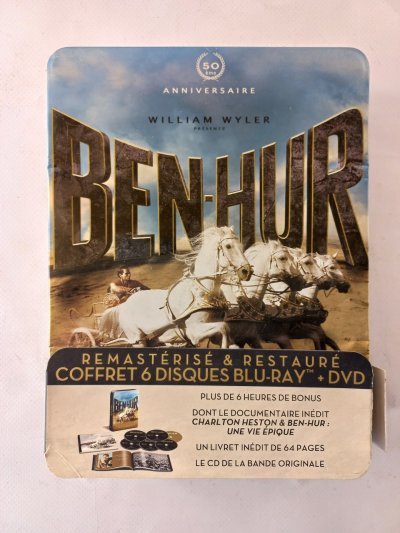 Ben-Hur (6 Blu-ray DVD) Ultimate Edition FRANCE 2011