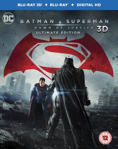 Batman V Superman - Dawn of Justice: Ultimate Edition Blu-ray UK 2016 