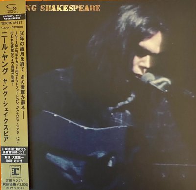 Neil Young – Young Shakespeare CD Album SHM-CD Paper Sleeve 2021