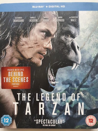 The Legend Of Tarzan Blu-ray 2016