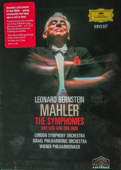 Leonard Bernstein: Mahler - the Symphonies 9xDVD 2005 