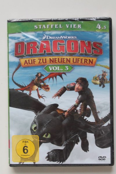 Dragons - Auf zu neuen Ufern - Staffel 4 - Vol.3  (DVD) 2019