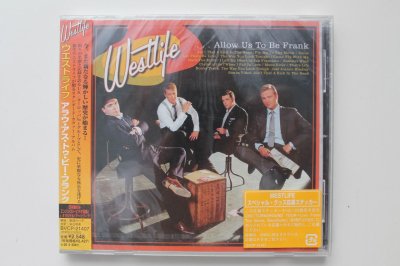 Westlife – ...Allow Us To Be Frank CD Album Enhanced 2004
