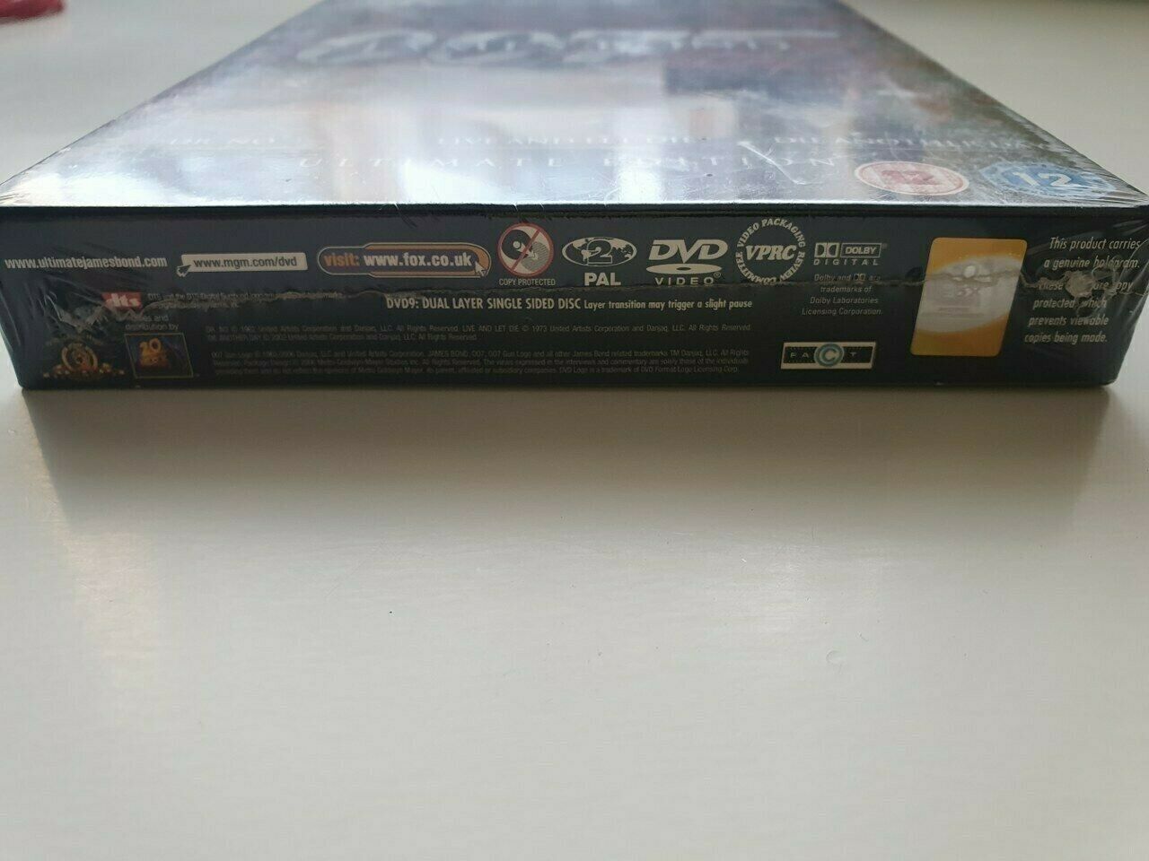 5039036029285 James Bond 007 -Triple Agent Collection Ultimate Ed. DVD 2006 BOX SET NEW SEALED