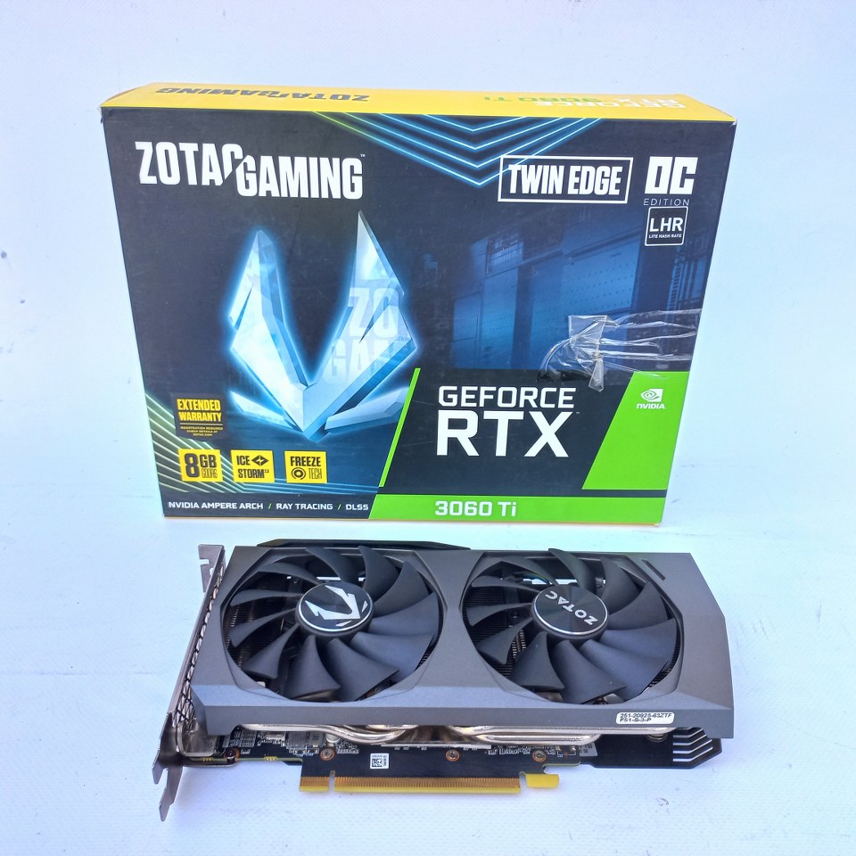 ZOTAC RTX 3060 Ti 8GB Twin Edge OC LHR