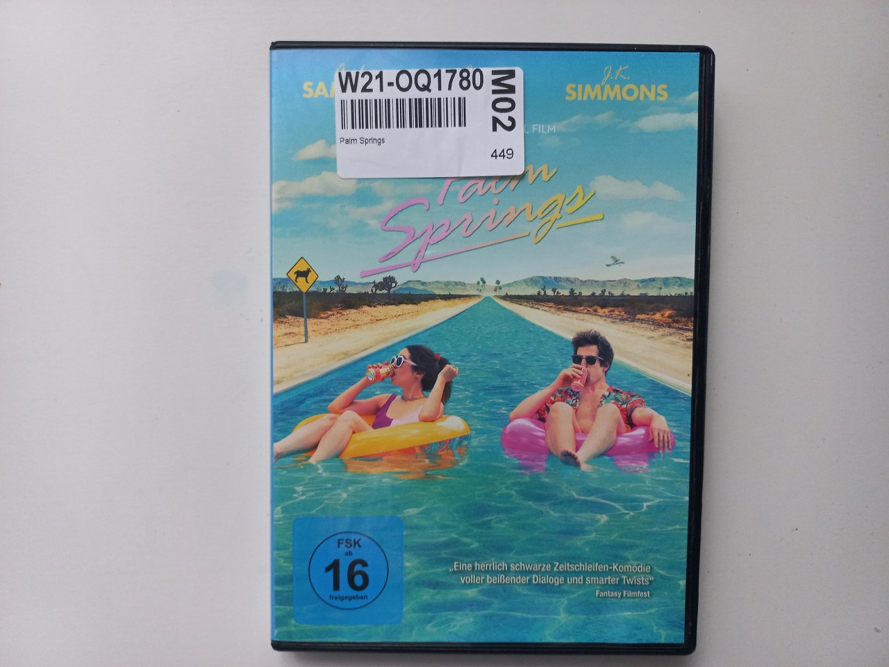 4013575712205 Palm Springs - Cristin Milioti + Andy Samberg DVD 2021
