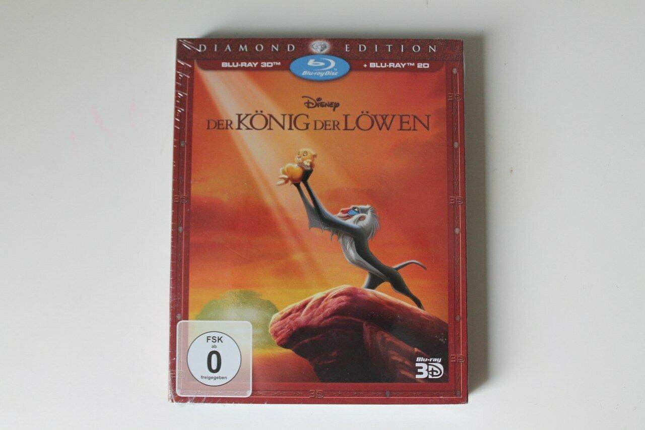 8717418489175 Der König der Löwen - Diamond Edition Blu - ray 3D + Blu-ray 2D 2016 NEU SEALED