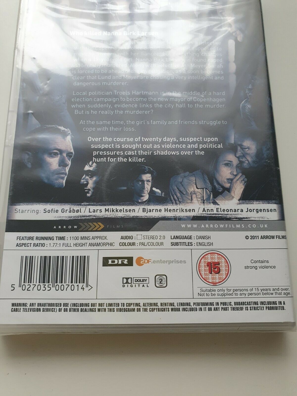 5027035007014 The Killing - Complete Season One - Series 1 DVD 2011 Danish English  NEW SEALED