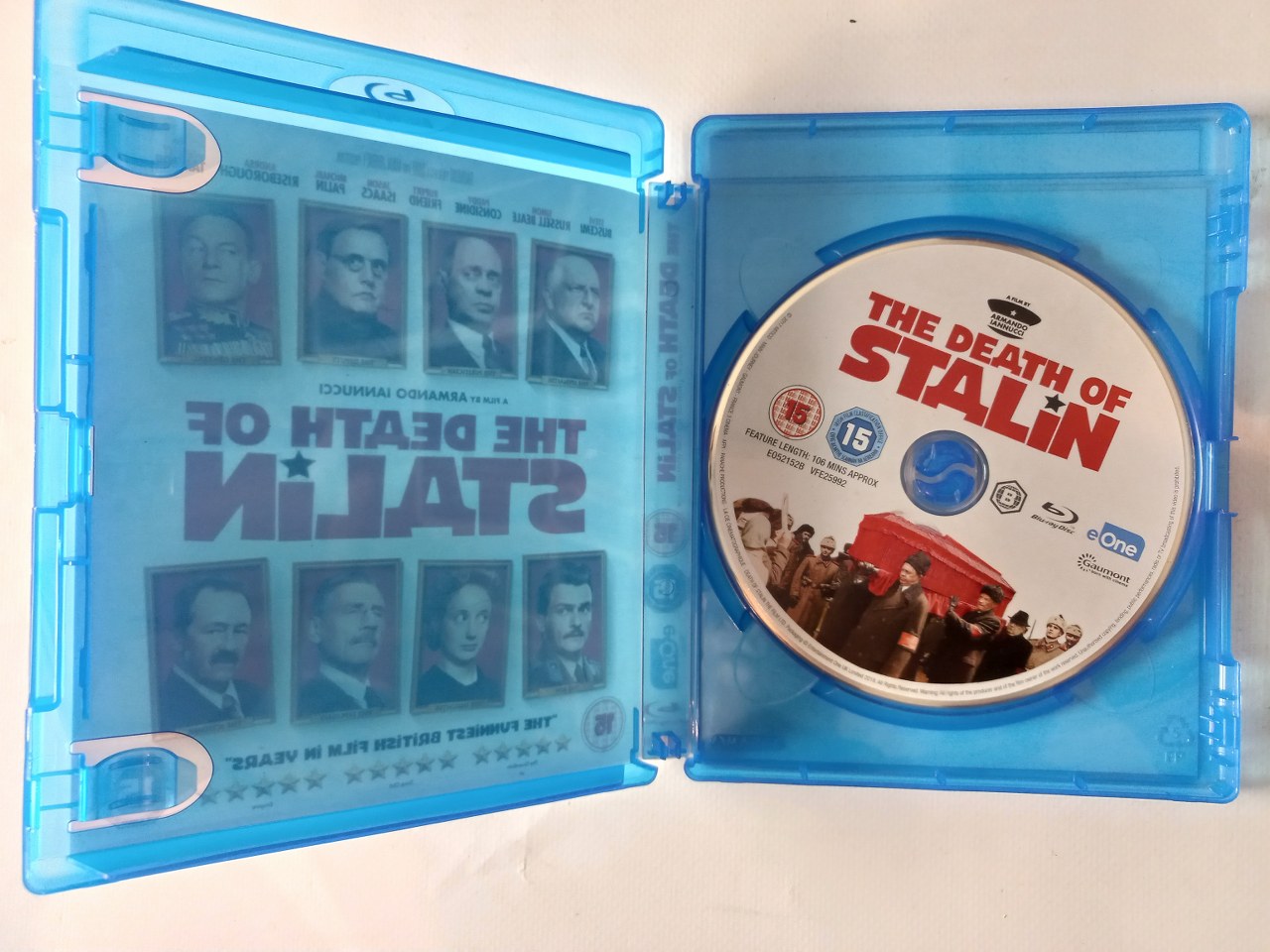 5039036082488 The Death of Stalin Blu-ray Richard Brake, Steve Buscem english 2017