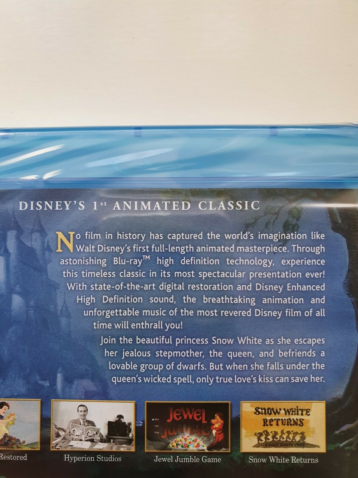 8717418431877 Snow White and the Seven Dwarfs Disney Blu - Ray 2014 