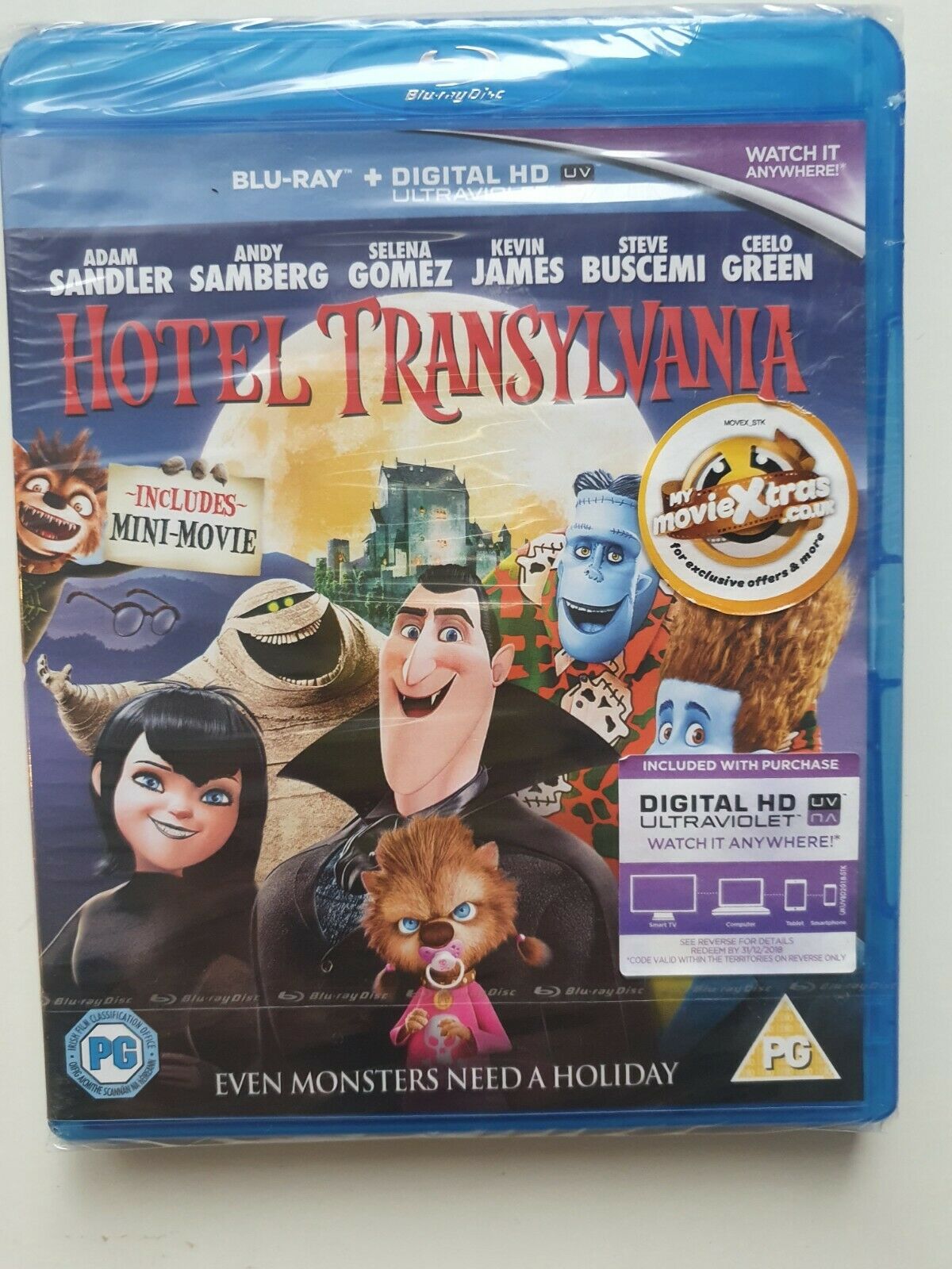 5051124764595 Hotel Transylvania (Blu-ray + UV Copy) DVD 2012 