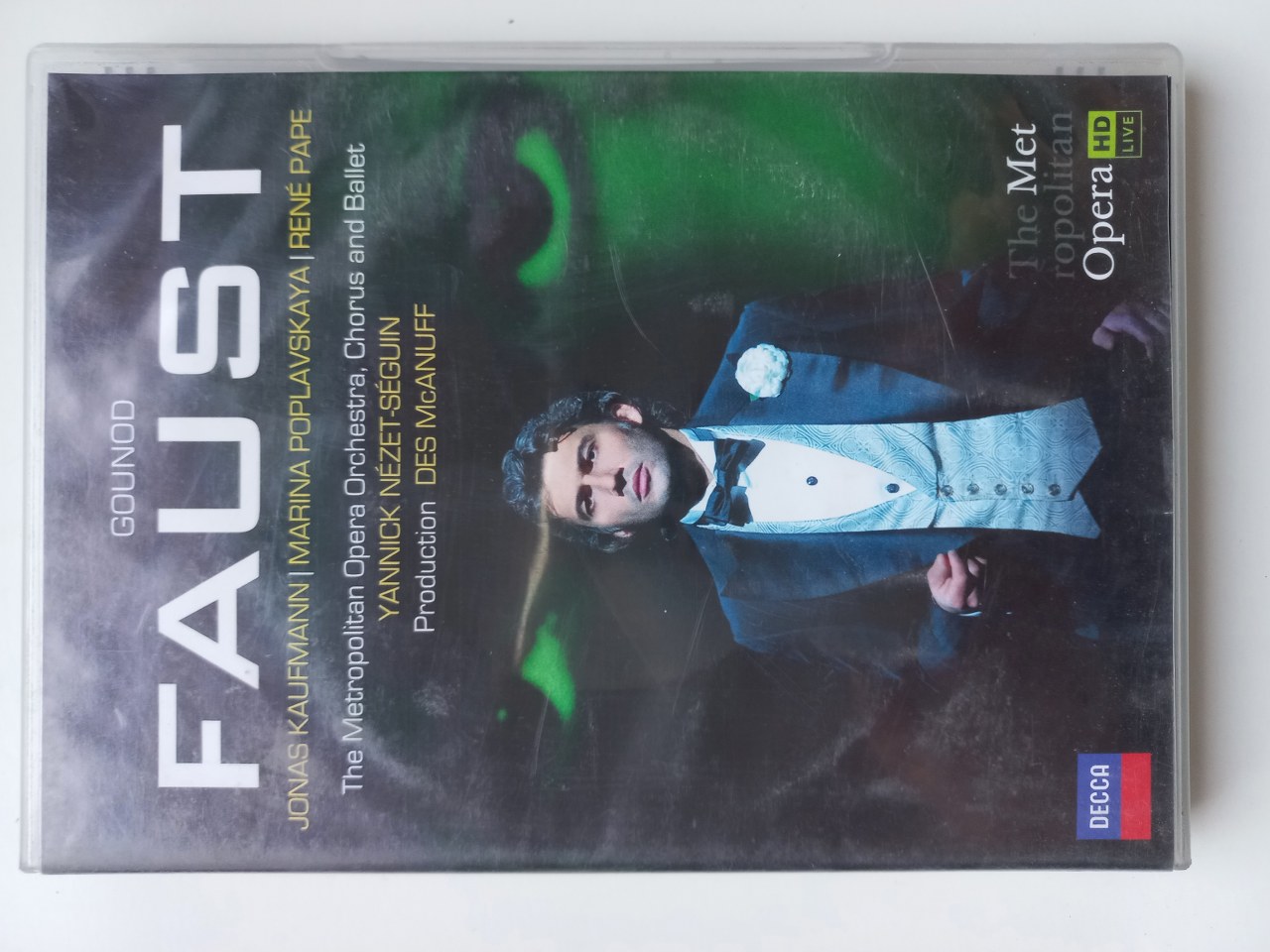 044007438114 Faust: Metropolitan Opera DVD 2014