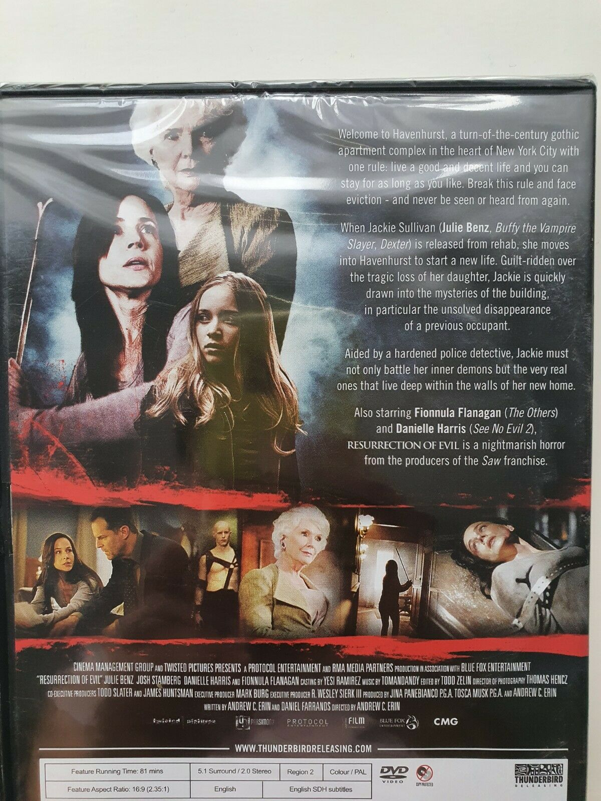 5060238032490 Resurrection of Evil DVD (2017) Julie Benz, Erin English NEW SEALED