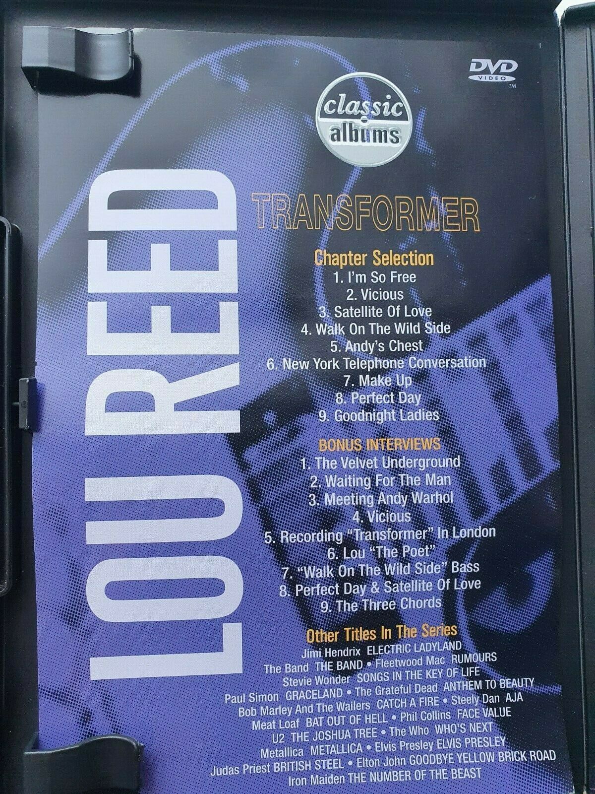 5034504920477 Transformer - Lou Reed - Classic Albums DVD 2001 VERY GOOD