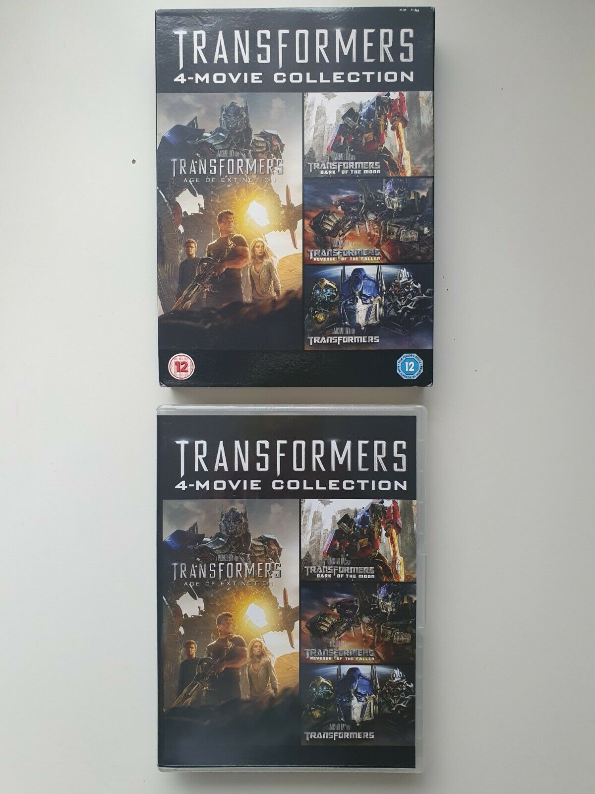 5014437197436 Transformers: 4-movie Collection Part 1 2 3 4 DVD 2014 BOX SET VERY GOOD 