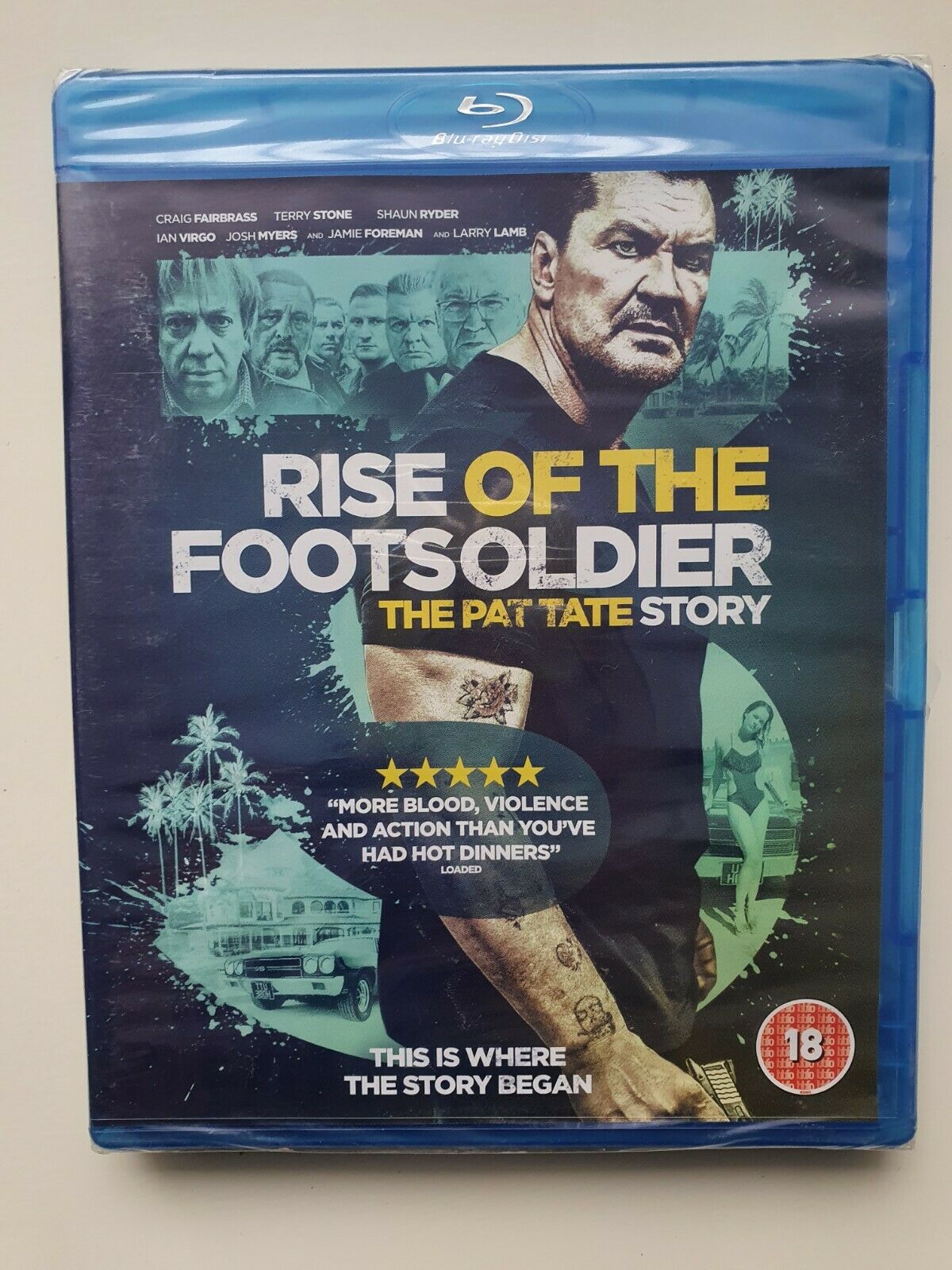 5060262856130 Rise of the Footsoldier 3 - The Pat Tate Story Blu-Ray 2017 English 
