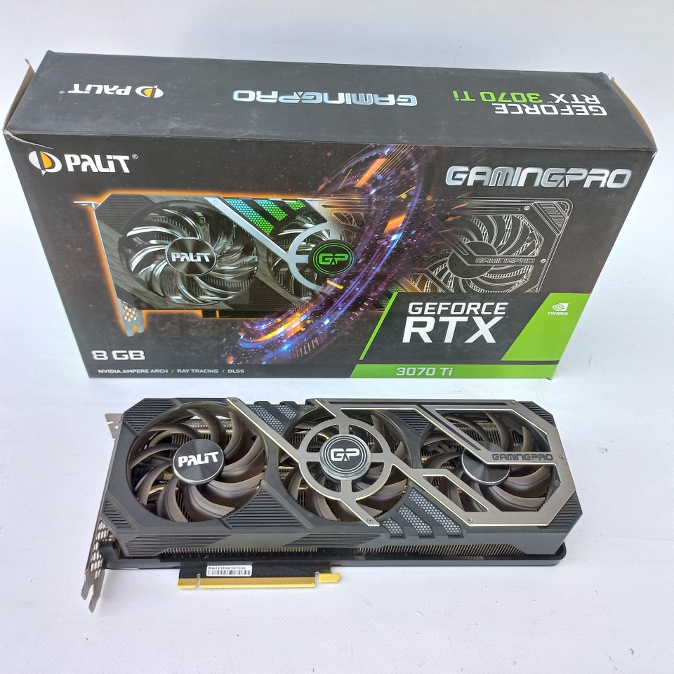 Palit RTX 3070 Ti 8GB GamingPro OC GDDR6X Palit RTX 3070 Ti 8GB GamingPro OC GDDR6X