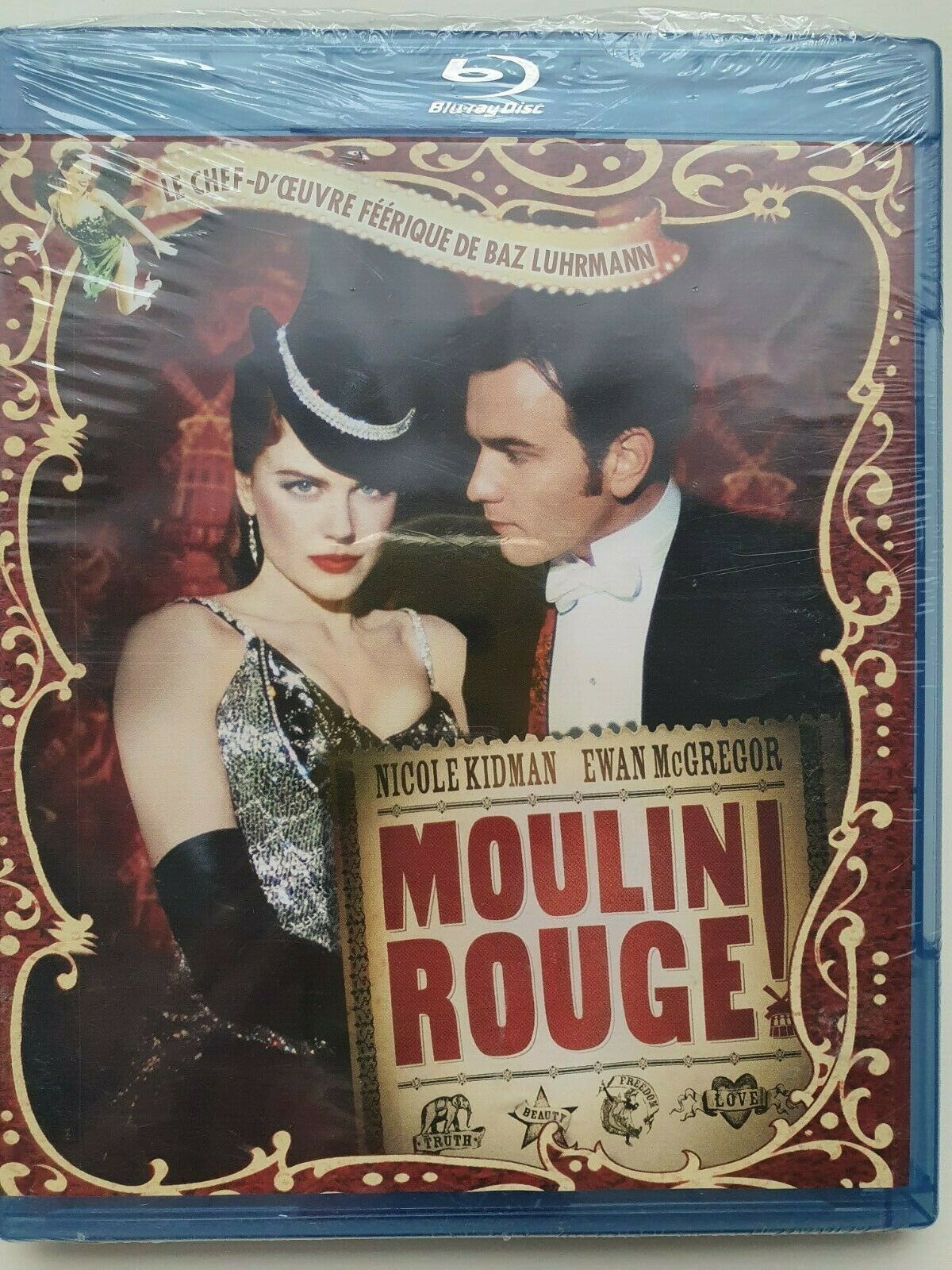3344428043391 Moulin Rouge! - Nicole Kidman, Ewan McGregor Blu - ray 2010 NEUF SOUS BLISTER