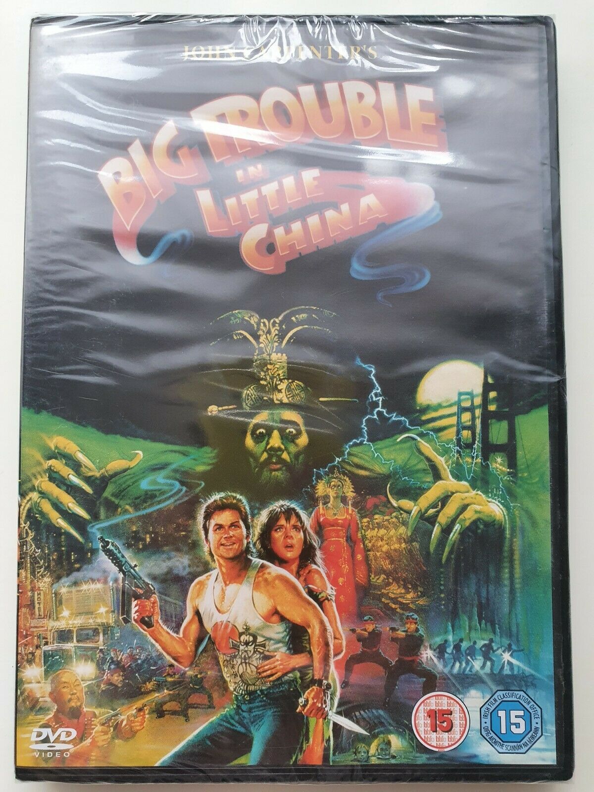 5039036016575 Big Trouble in Little China 1986 DVD 2004 Kurt Russell Kim Cattrall NEW SEALED 