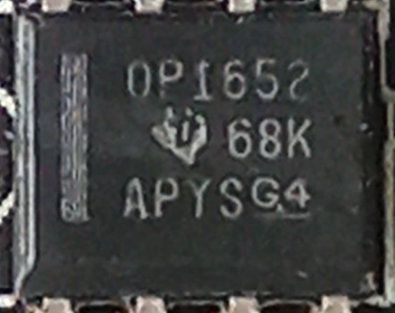 OP1652 Chipset OP1652 OPA1652AIDR SOP-8 OPA1652AID OPA1652