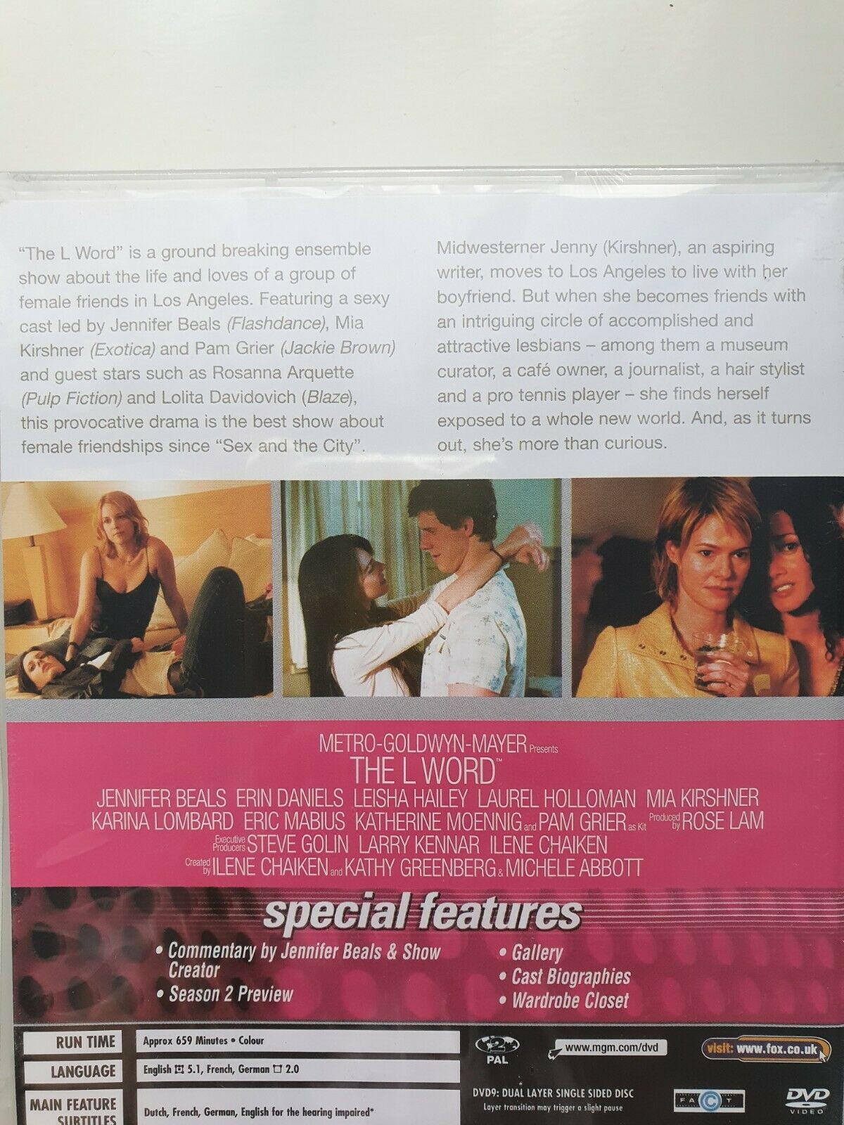 5050070029222 The L Word - The Complete First Season 1 DVD 2008 Eric Lively NEW SEALED BOX SET