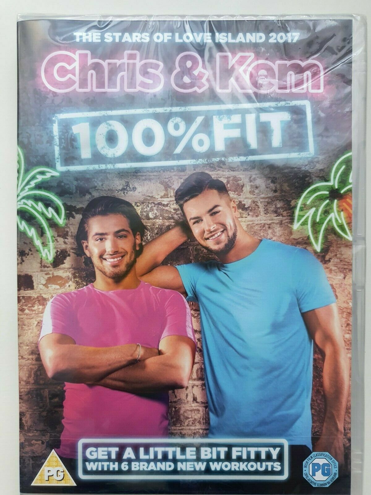 5014138609610 Chris & Kem 100% Fit DVD 2017 The Star of Love Island English NEW SEALED