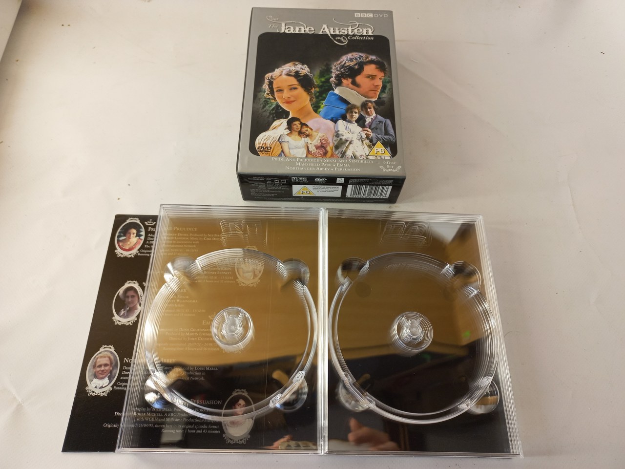 5014503251727 The Jane Austen Collection DVD 2007-ONLY BOX
