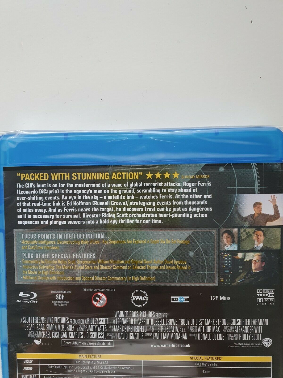 5051892001298 Body Of Lies - Blu-ray 2009 Region Free Leonardo DiCaprio HMVG 