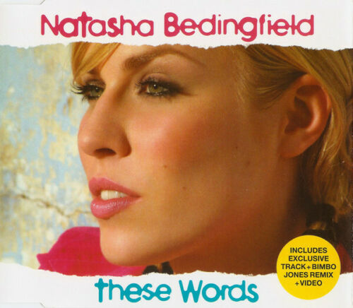 828766391824 Natasha Bedingfield - These Words CD Single 2004 NEU