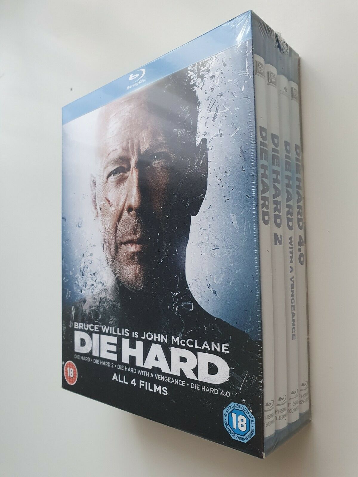5039036061346 Die Hard - Quadrilogy (4 Films) Blu-Ray 2013 Bruce Willis