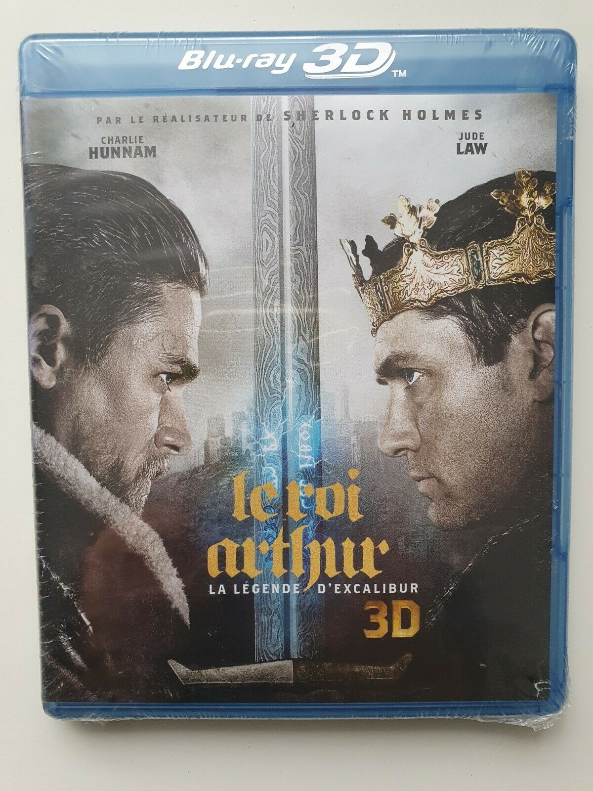 5051889613251 Le Roi Arthur Blu Ray 3D par le realisateur de Sherlock Holmes French NEW SEALED