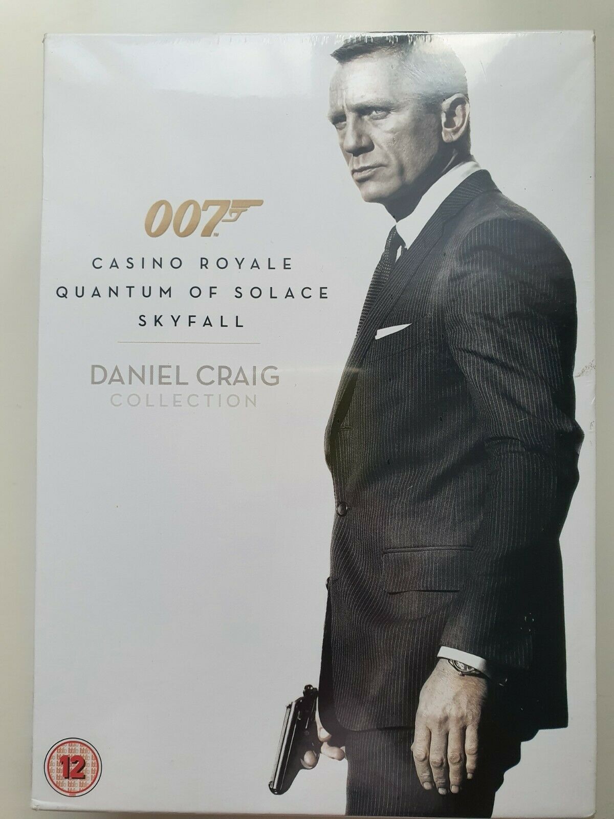 5039036058384 007 Daniel Craig Collection  3 Films DVD 2013 English BOX SET NEW SEALED