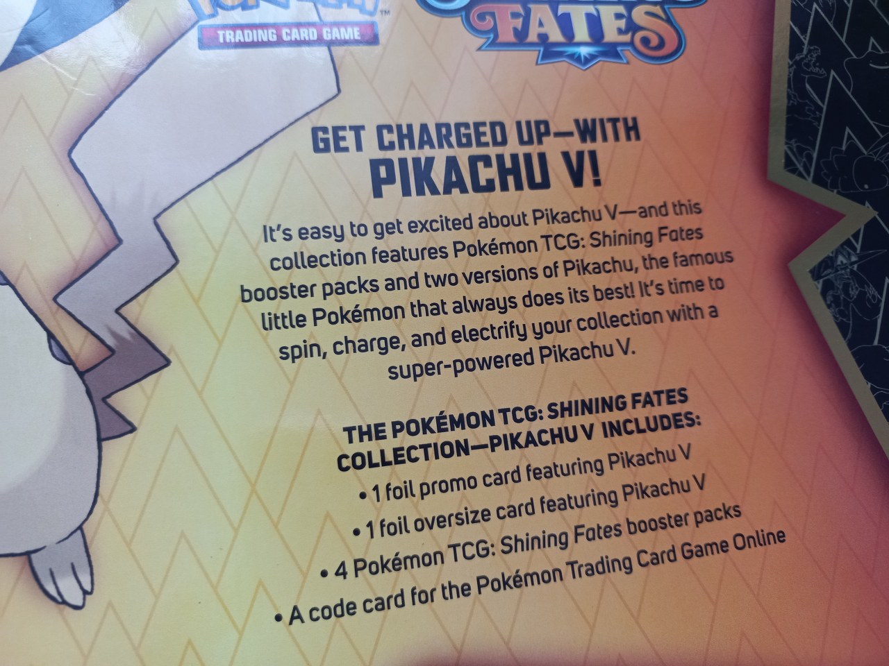 0820650808692 Pokémon TCG: Shining Fates Pikachu V Box 2021