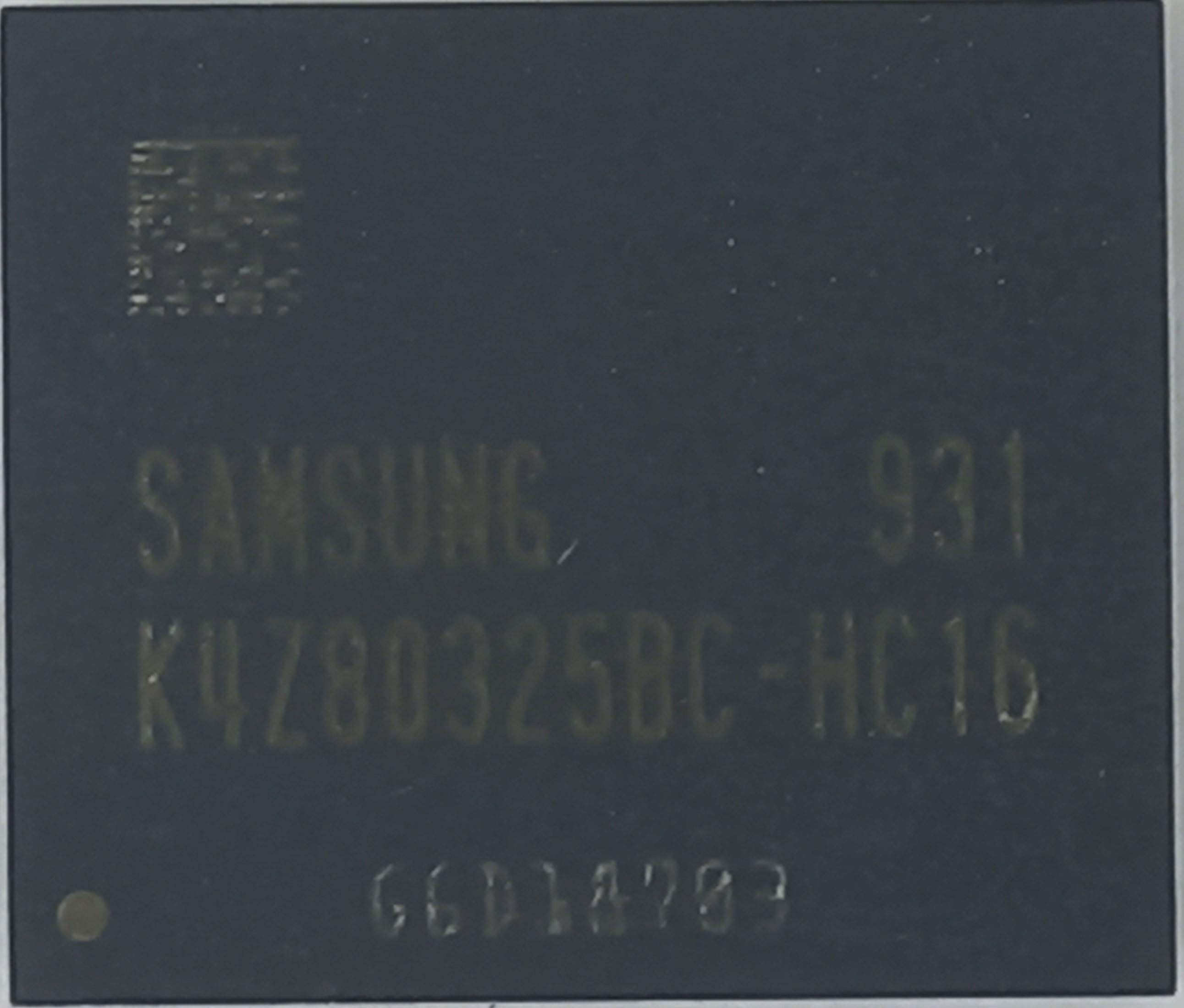 K4Z80325BC-HC16 Pamięć Samsung GDDR6 BGA K4Z80325BC-HC16