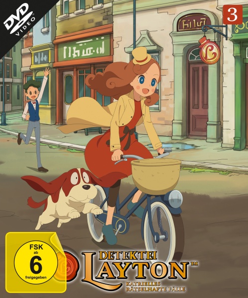 4260623482515 Layton Detective Agency - Katrielles Mysterious Cases: Volume 3 (Episode 21-30) 2 DVD 2020