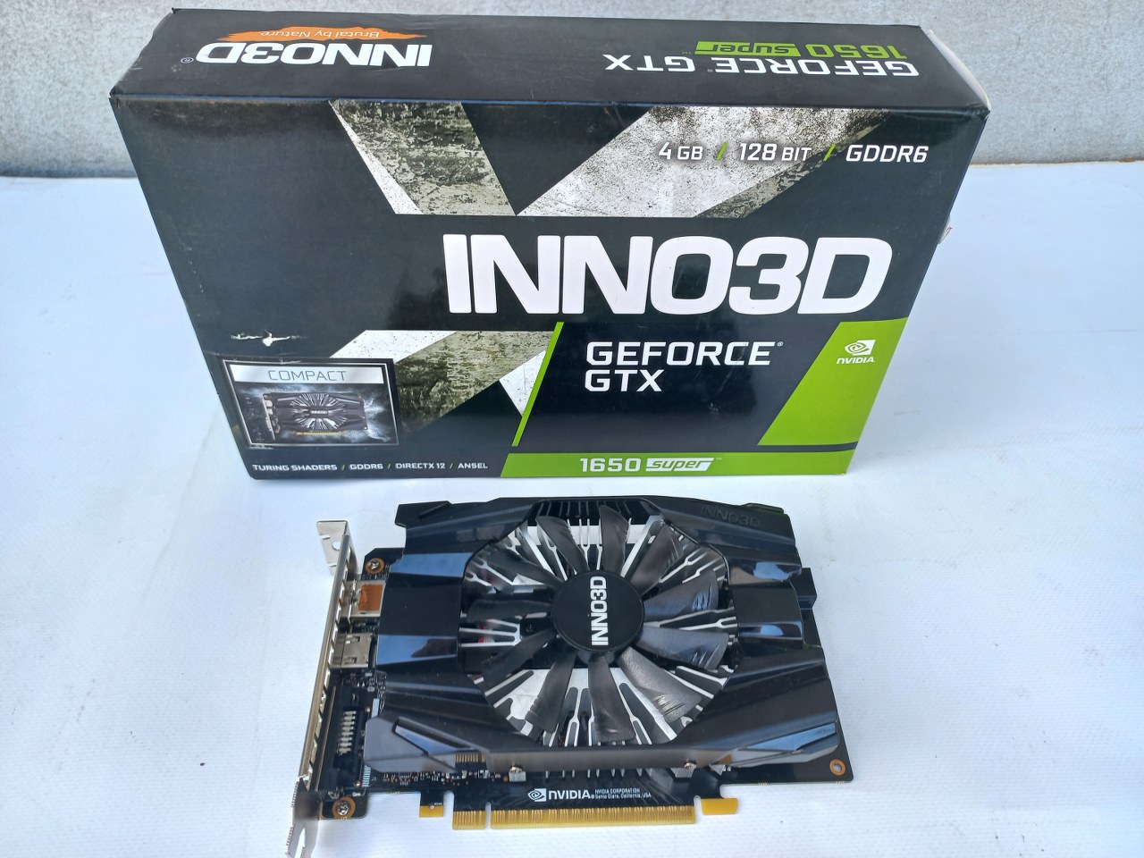 0835168001329 Inno3D GTX 1650 4GB Super Compact X1