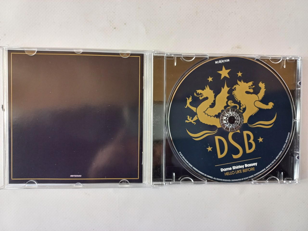 0888750354525 Dame Shirley Bassey–Hello Like Before CD EU 2014