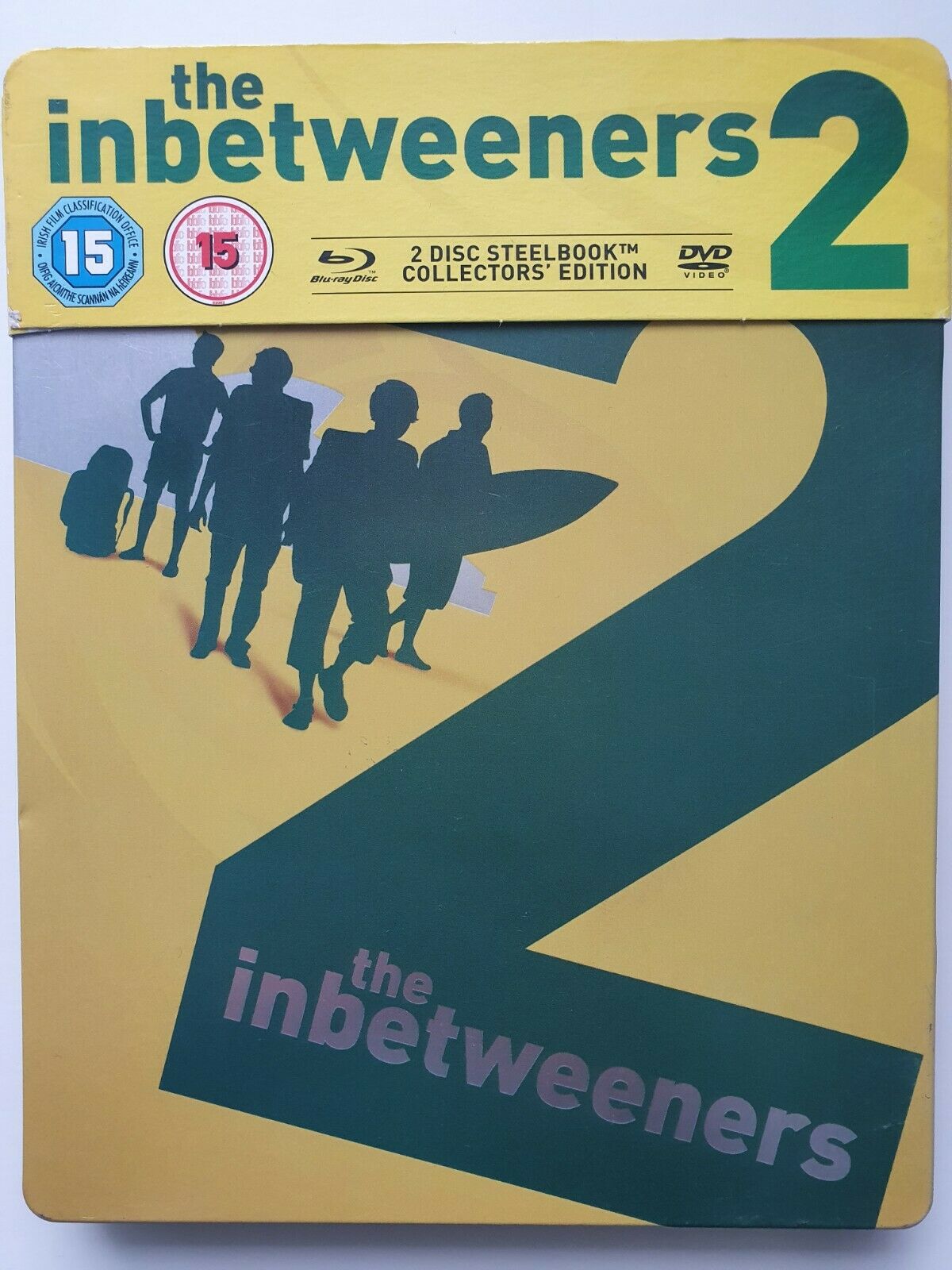 6867445006998 The Inbetweeners Movie 2 Blu-Ray 2014 Simon Bird, Beesley STEELBOOK LIKE NEW 