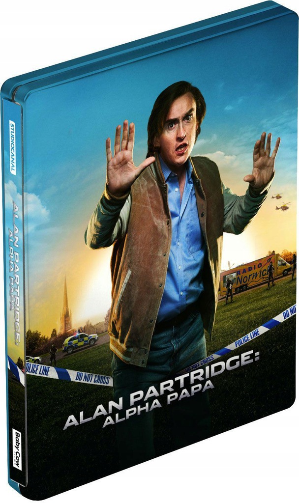 5055201824738 Alan Partridge-Alpha Papa Steelbook Blu-ray+DVD 2013