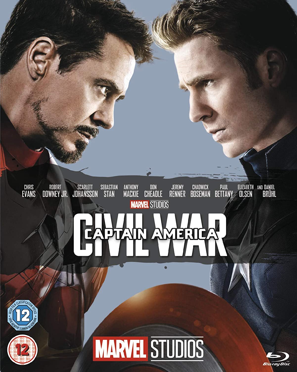 8717418484484 Captain America: Civil War Blu-ray 2017