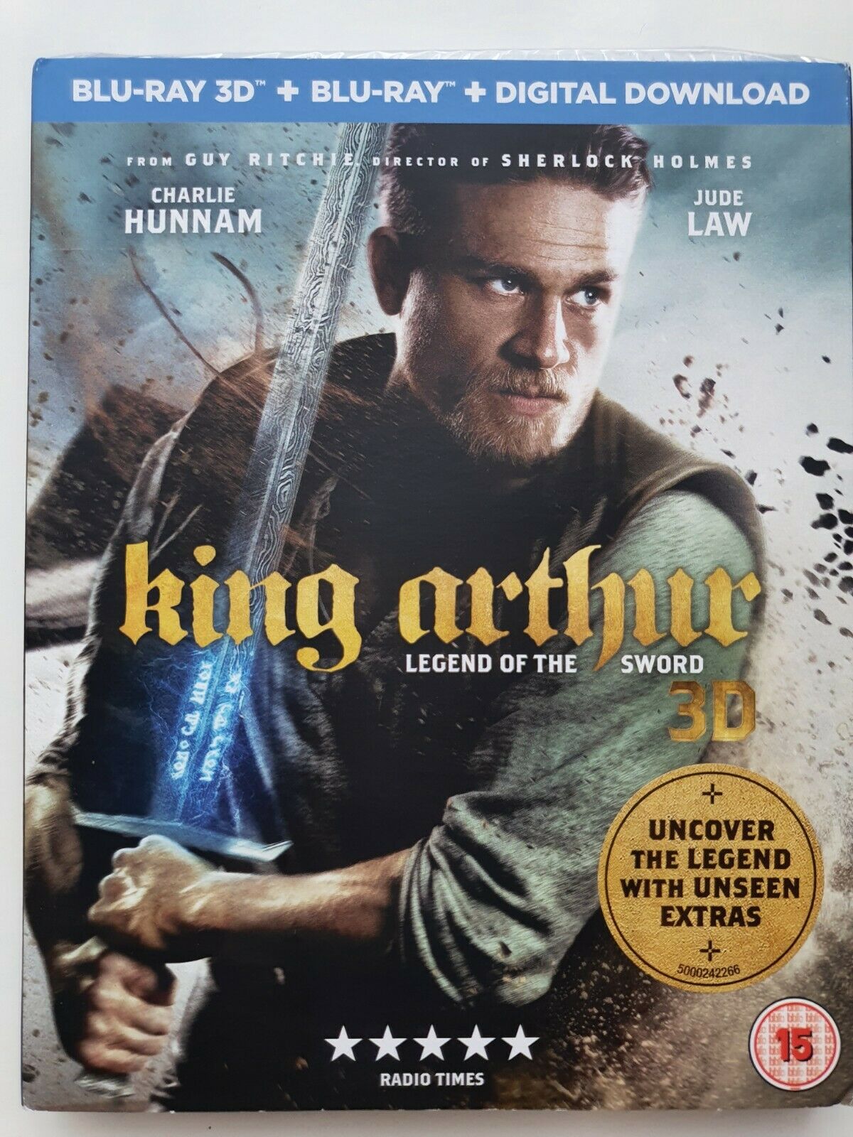 5051892209731 King Arthur: Legend of the Sword 3D + Blu-ray 2017 