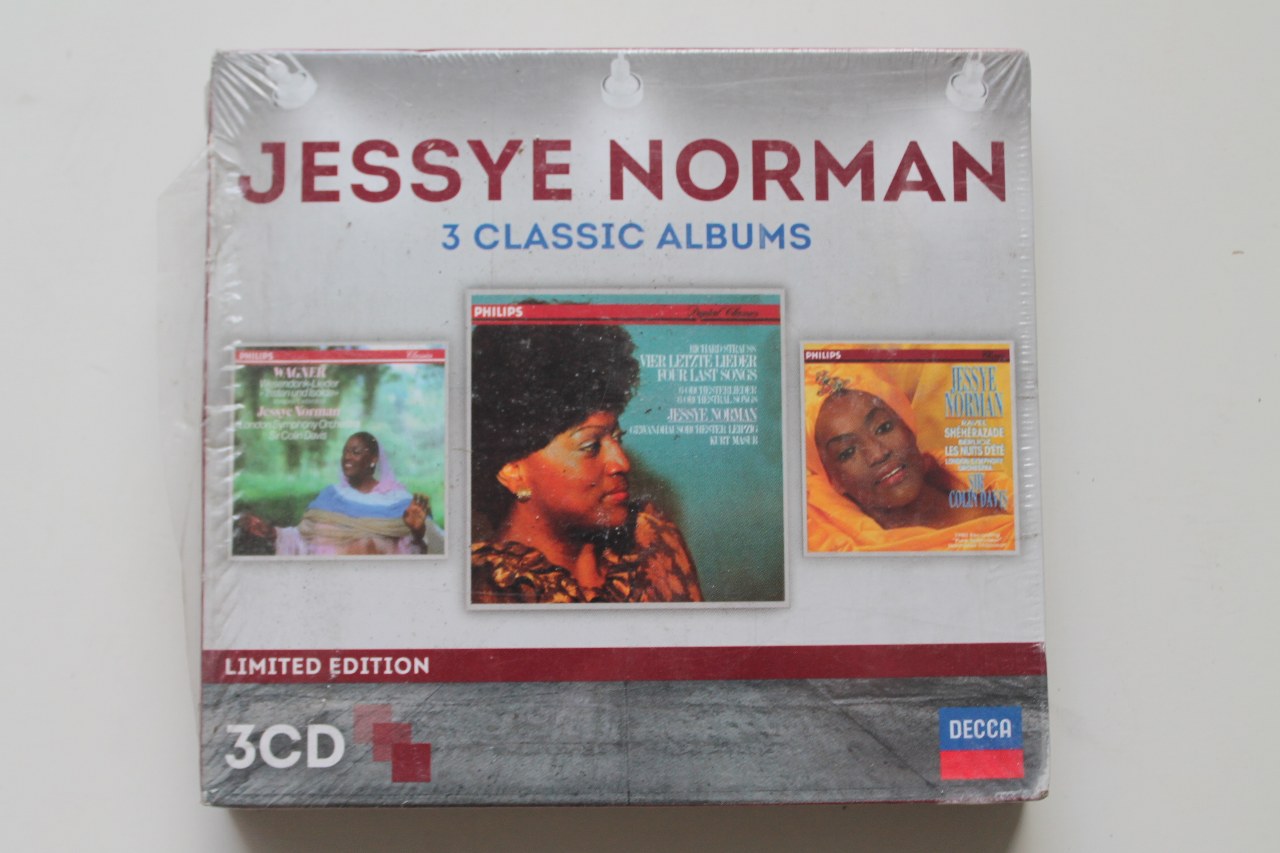 028947867173 Jessye Norman – 3 Classic Albums 3x CD Compilation Europe 2014
