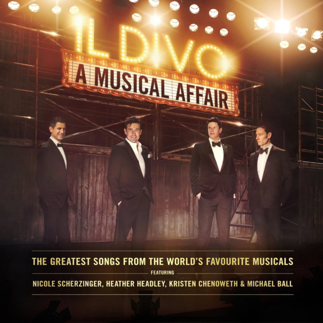 0888837774529 Il Divo ‎– A Musical Affair CD NEU 2013 Songs from Musicals