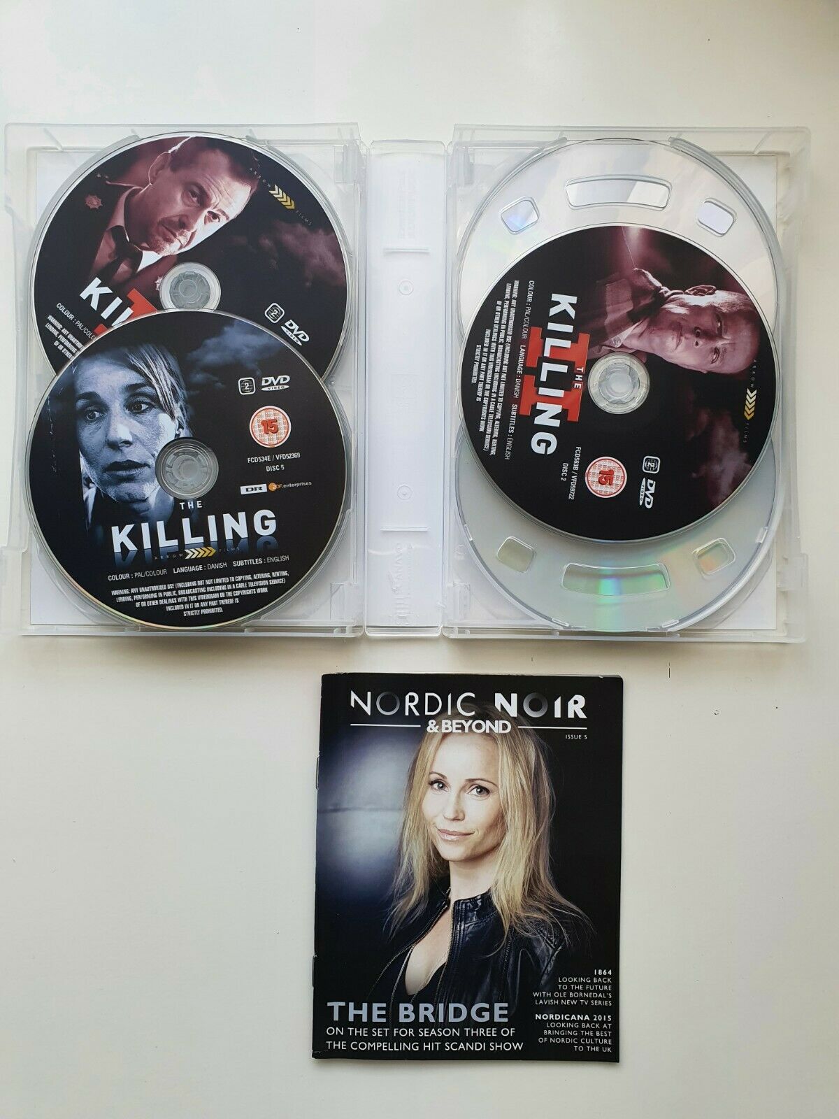 5027035008561 The Killing Trilogy DVD (2012) Sofie Gråbøl cert tc 11 discs BOX SET VERY GOOD