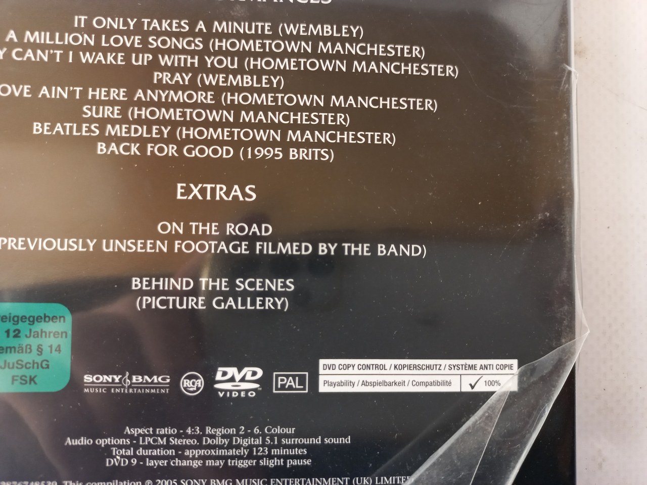 828767485393 Take That–The Ultimate Collection DVD EU 2015