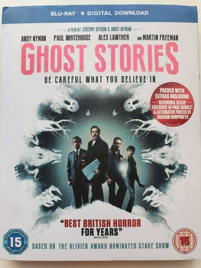 Ghost Stories Blu-Ray + Digital 2018 Alex Lawther, Nyman (DIR) cert 15 VERY GOOD