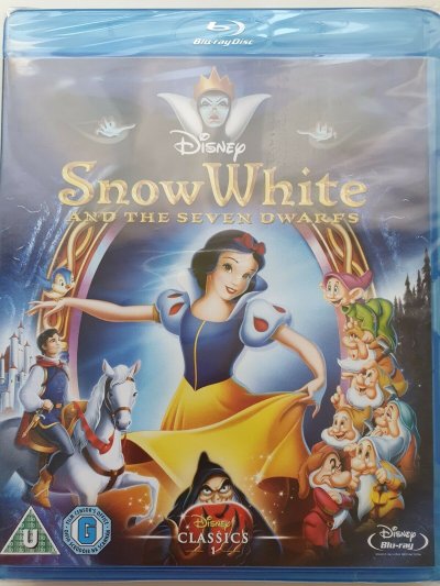 Snow White and the Seven Dwarfs Disney Blu - Ray 2014 