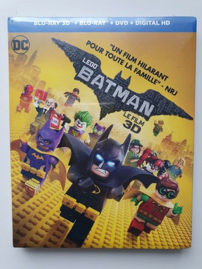 LEGO BATMAN 3 D LE FILM  BLU-RAY 3D + DVD 2017