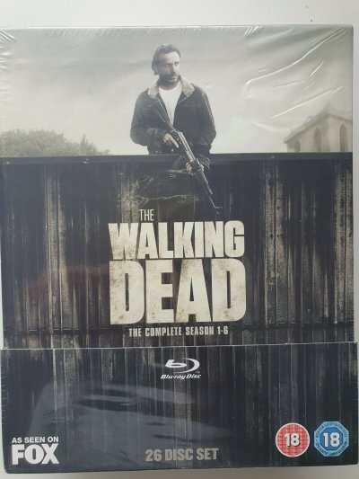 The Walking Dead - Complete Seasons 1-6 Blu-ray 2016 26-disc BOX SET NEW SEALED